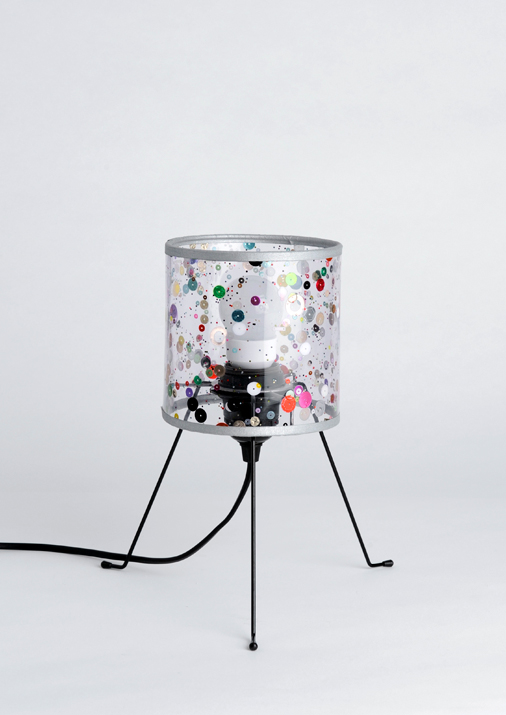 abat-jour tr�pied en m�tal