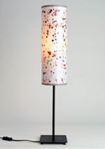 abat-jour confettis éclairé