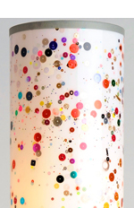 detail abat jour confettis