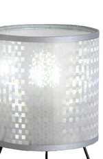 detail sur abat-jour diamant